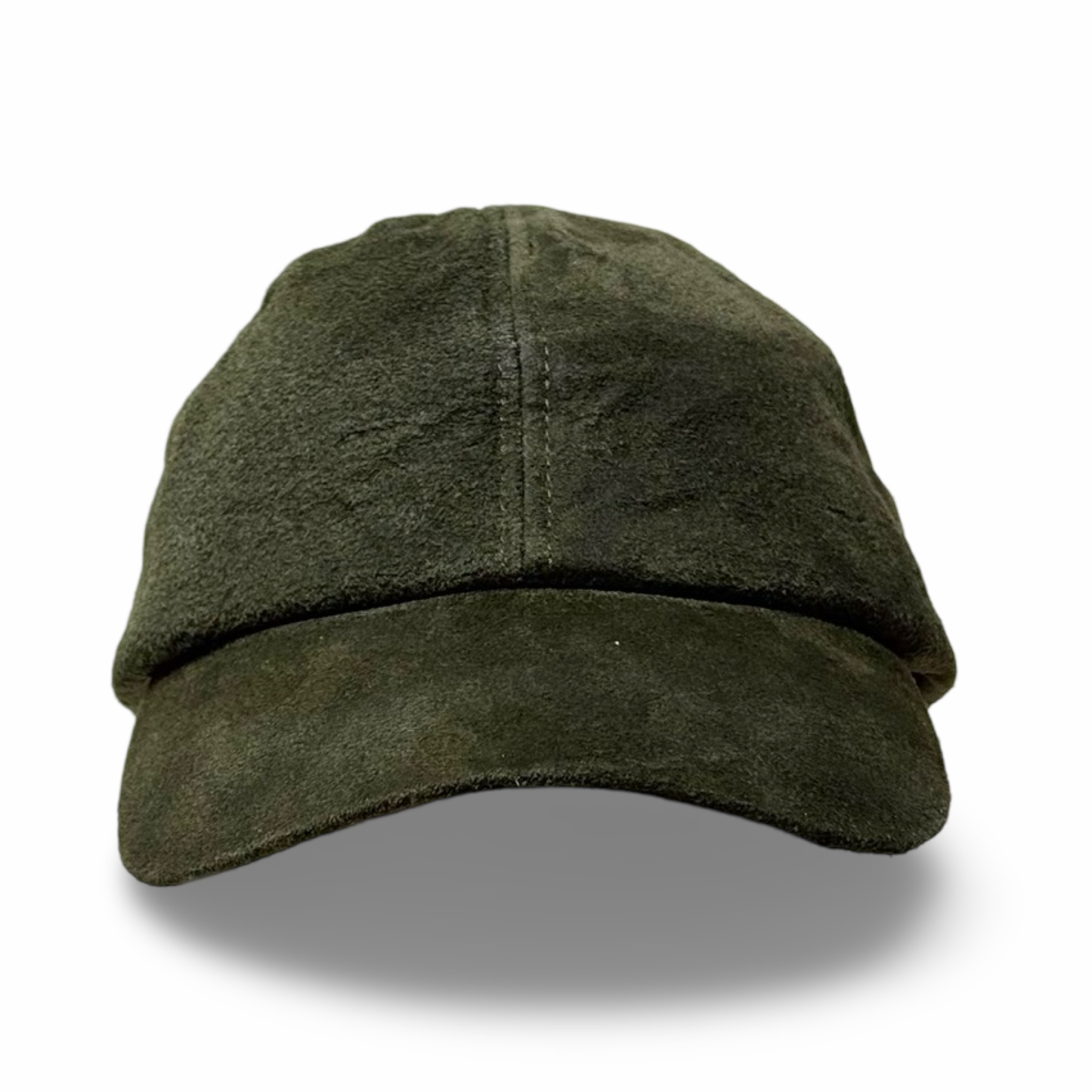 Ledercap Leder-Basecap Leder Outdoor Kappe Lederkappe Unisex Basecap Mossgreen