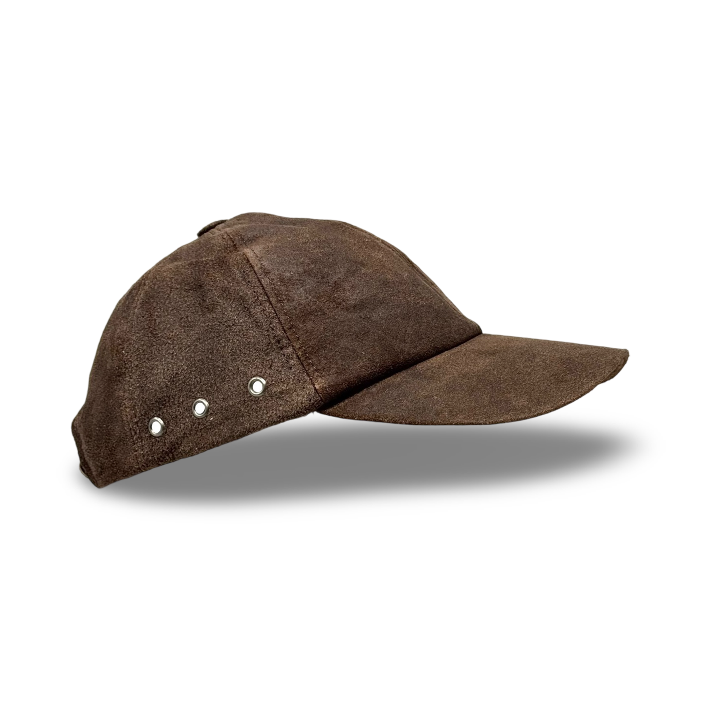 Ledercap Leder-Basecap Leder Outdoor Kappe Lederkappe Unisex Basecap Chestnut-Brown