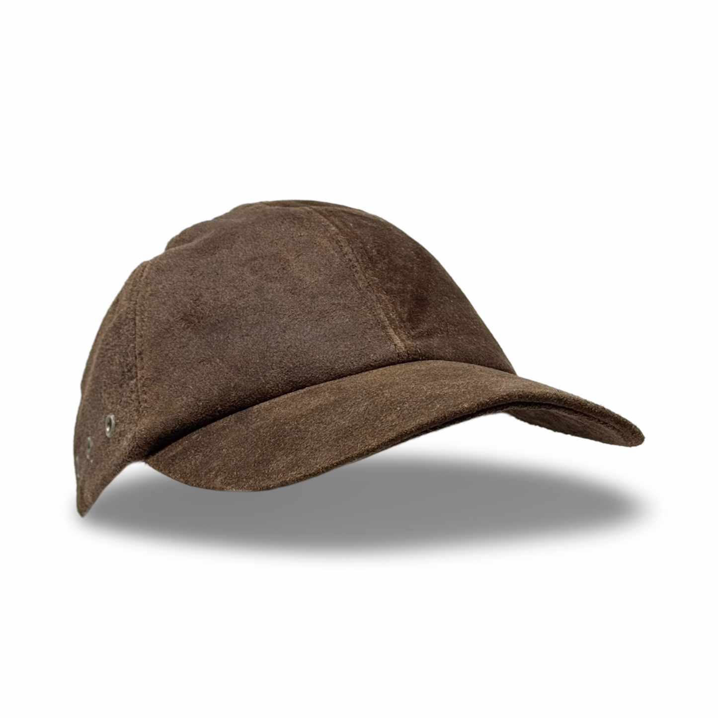 Ledercap Leder-Basecap Leder Outdoor Kappe Lederkappe Unisex Basecap Chestnut-Brown