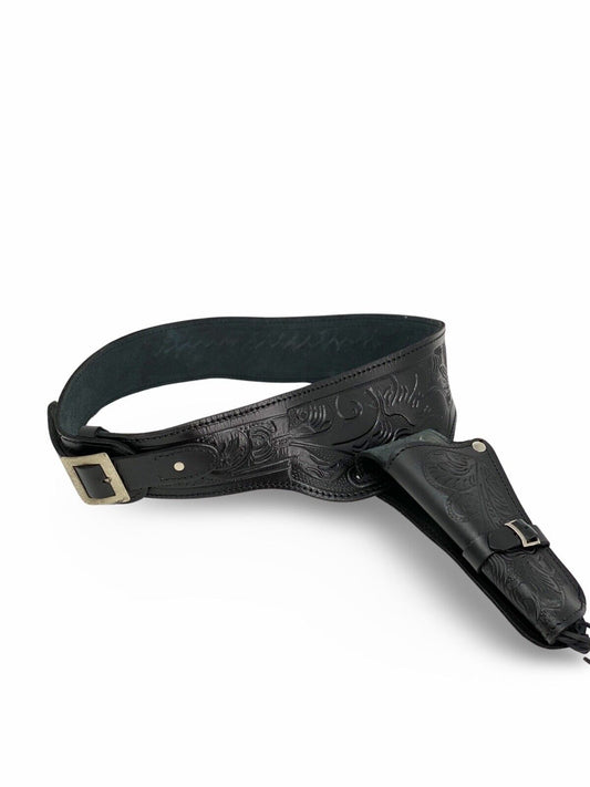 Holstergürtel Patronenschlaufen Westernholster Echt Leder Lederholster Holster