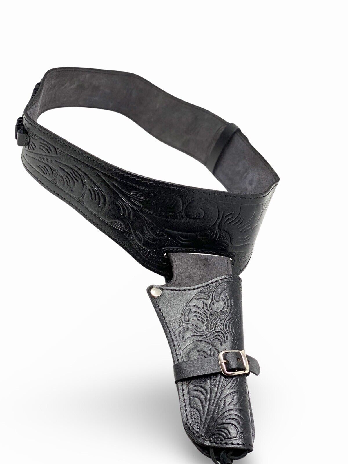 Holstergürtel Patronenschlaufen Westernholster Echt Leder Lederholster Holster